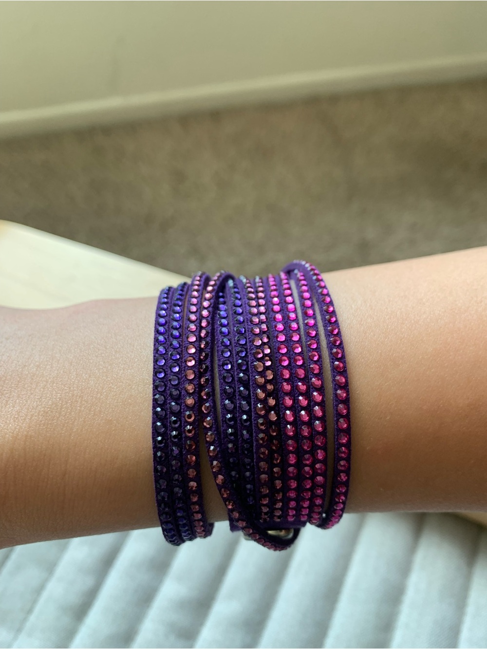Swarovski slake bracelet